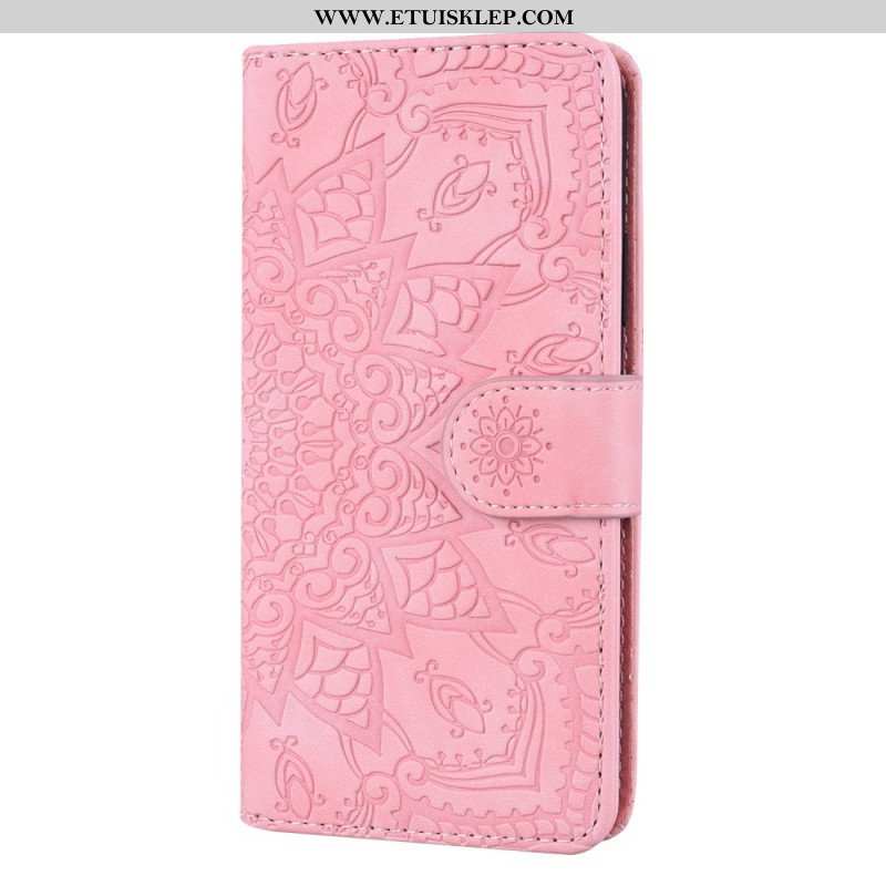 Etui Folio do Poco M4 Pro 5G Barokowo-mandala